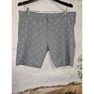 Golf Shorts Wicking Stretch Light Weight Mens Gray Size 34 by Tee Time